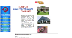 Desktop Screenshot of euroflex.co.in