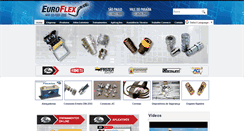 Desktop Screenshot of euroflex.ind.br